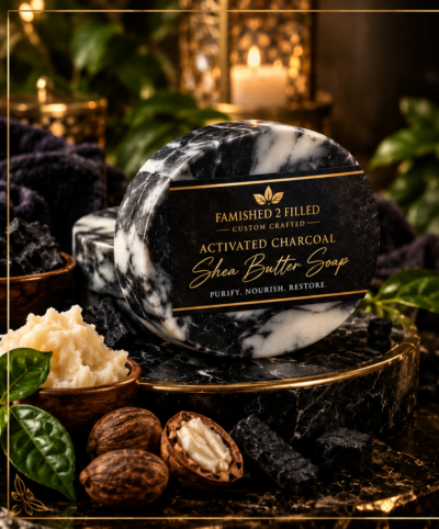 Activated Charcoal Shea Butter Soap